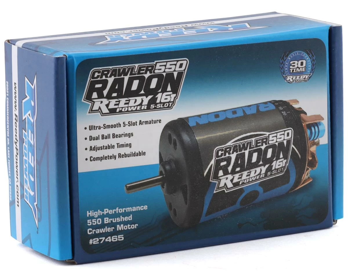 Reedy Radon 2 550 Crawler 5-Slot Brushed Motor (16T) - Image 3