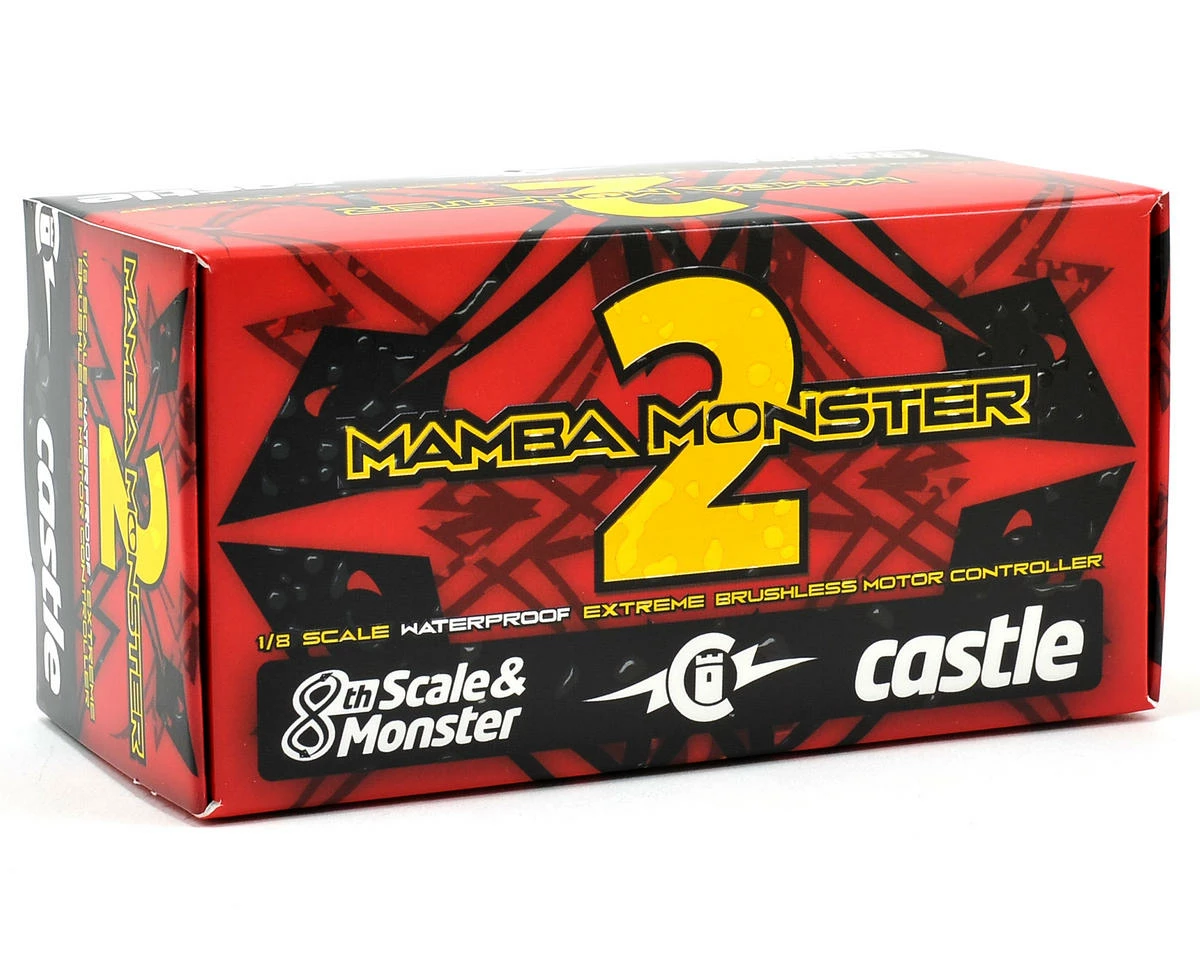 Castle Creations Mamba Monster 2 1/8th Scale Brushless ESC - Image 2