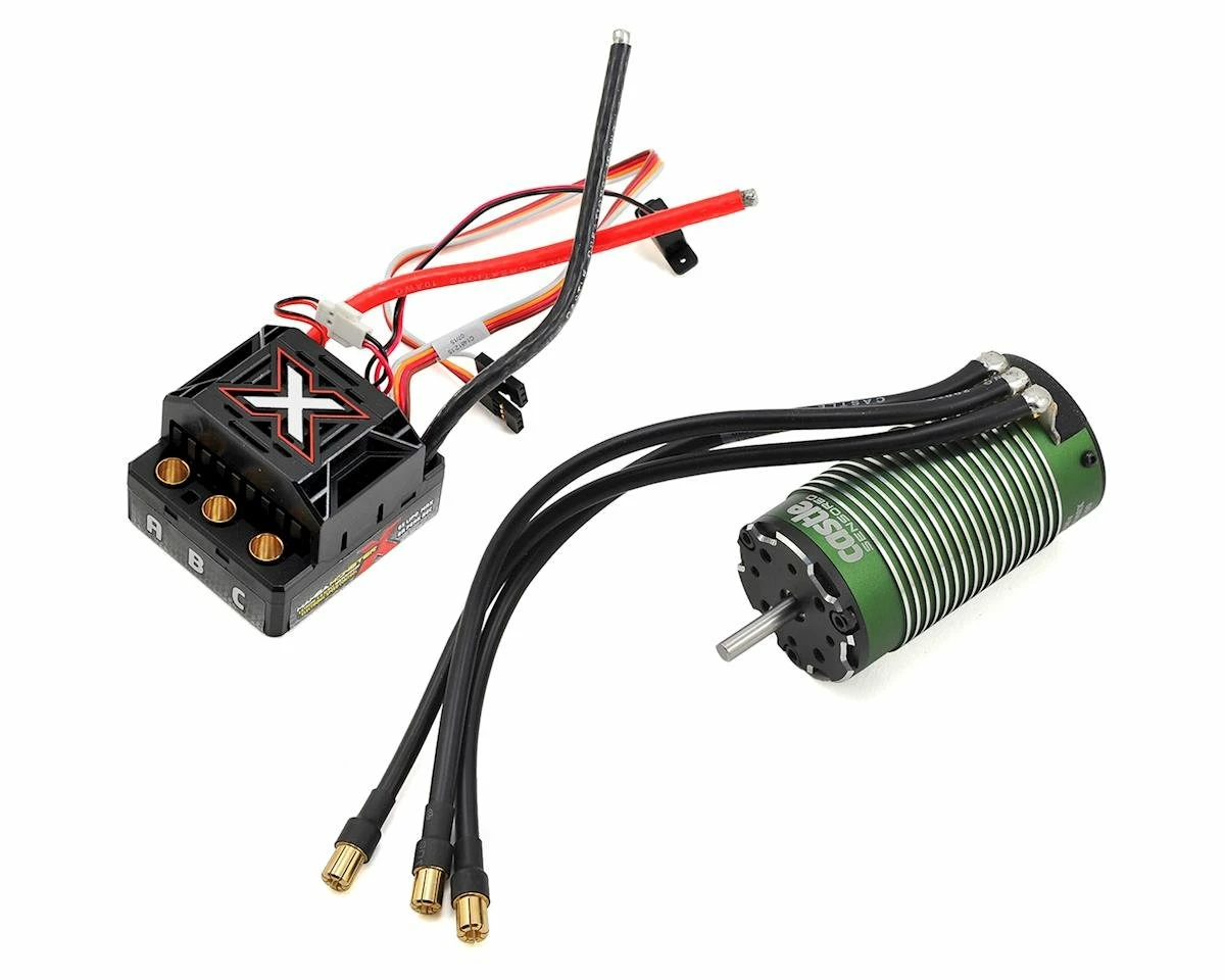 Castle Creations Monster X 1/8 Brushless Combo W/1515 Sensored Motor (2200Kv)