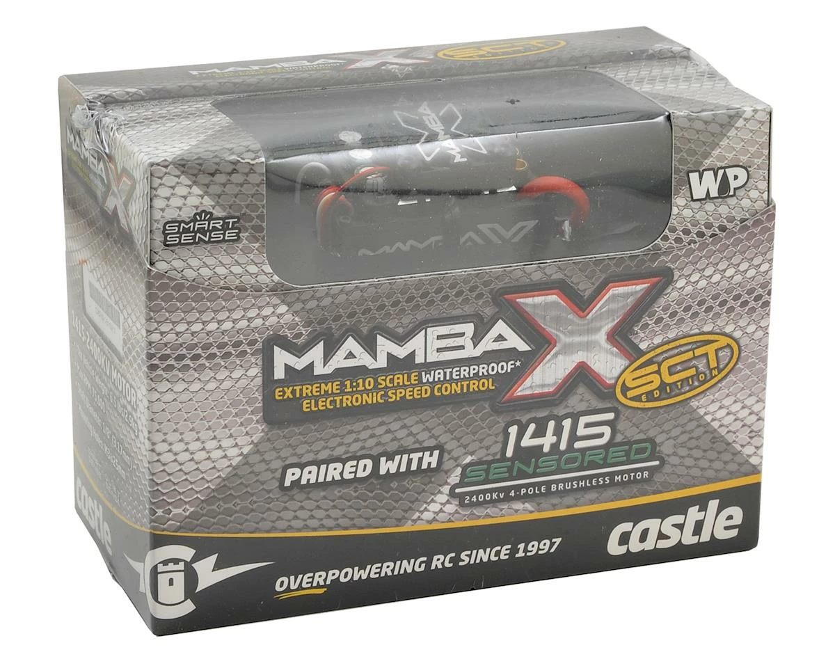 Castle Creations Mamba X SCT 1/10 Brushless Combo W/1415 Sensored Motor (2400kV) - Image 4