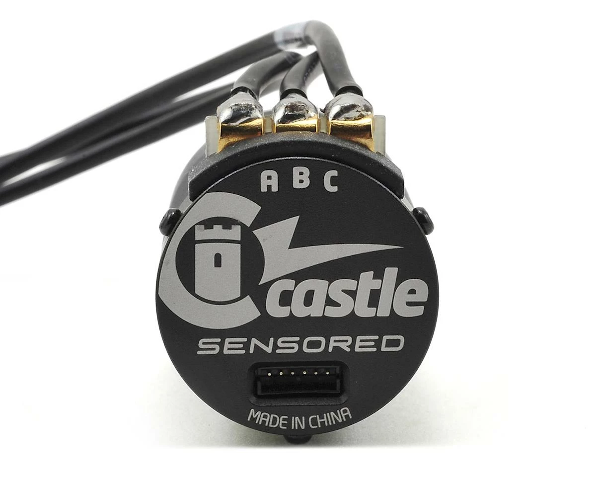 Castle Creations "Slate" 1406 Sensored 4-Pole Brushless Crawler Motor (3800kV) - Image 2