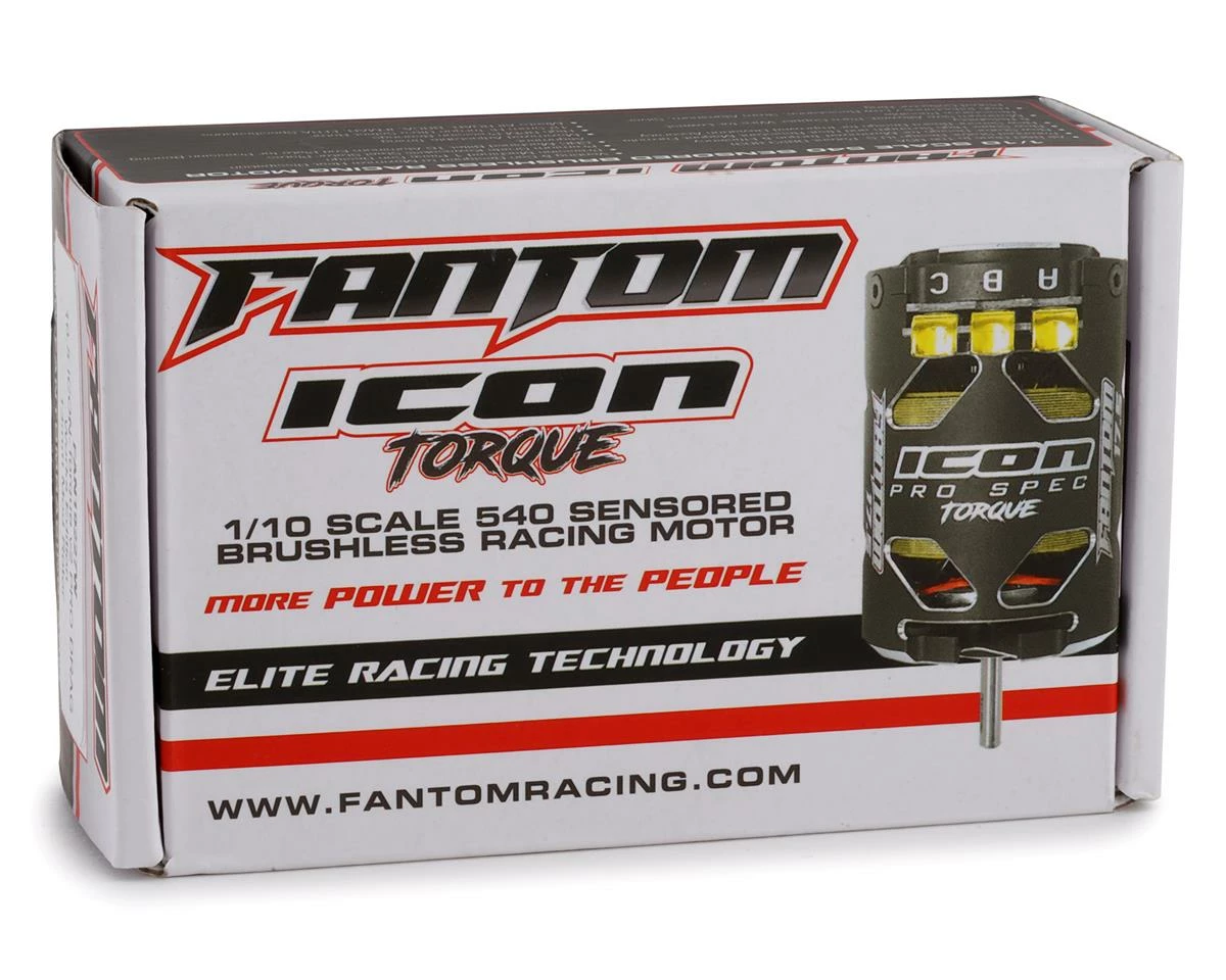 Fantom ICON Torque V2 Works Edition Pro Drag Racing Brushless Motor (10.5T) - Image 4