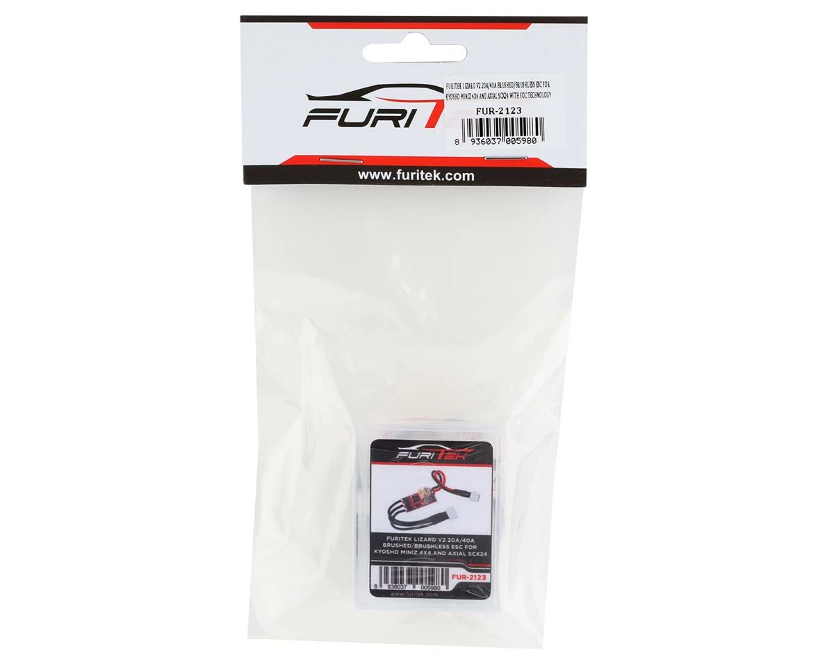 Furitek Lizard V2 20A Brushed/Brushless ESC - Image 2