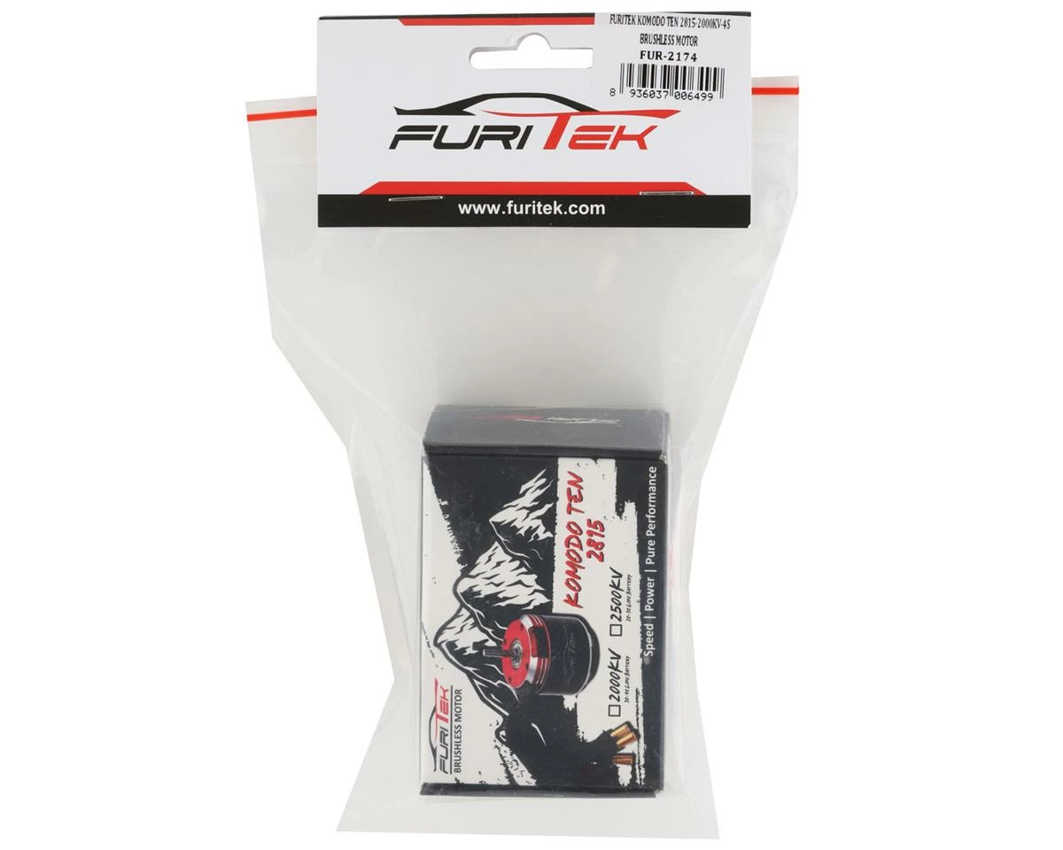 Furitek Komodo Ten 2815-2000kV 1/10 Brushless Motor - Image 4
