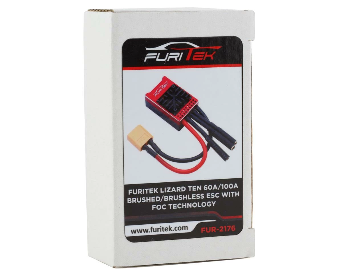 Furitek Lizard Ten 60A Brushed/Brushless 1/10 ESC - Image 2
