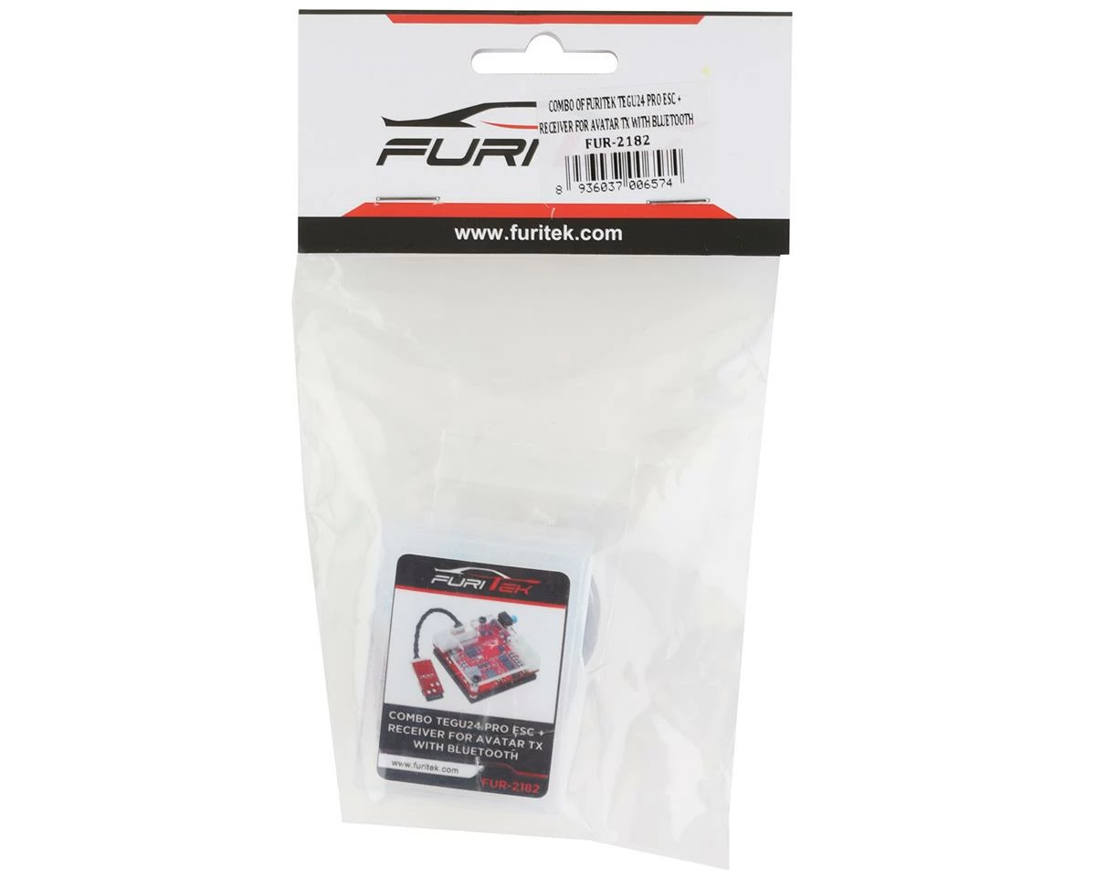 Furitek Tegu24 Brushed/Brushless Pro ESC Combo W/Avatar 2.4GHz Receiver & Bluetooth Module - Image 3