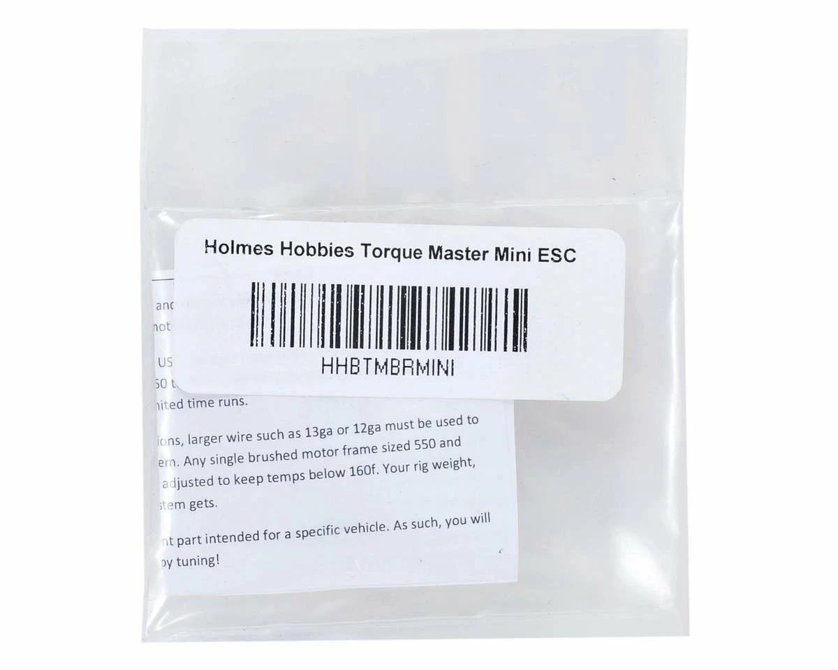 Holmes Hobbies TorqueMaster BR Mini Brushed ESC - Image 2