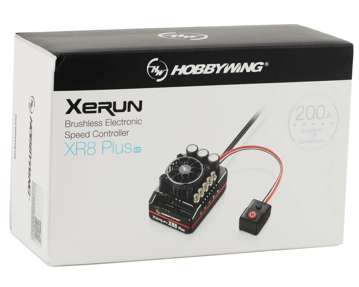 Hobbywing Xerun XR8 Plus G2S 1/8 Competition Sensored Brushless ESC - Image 3