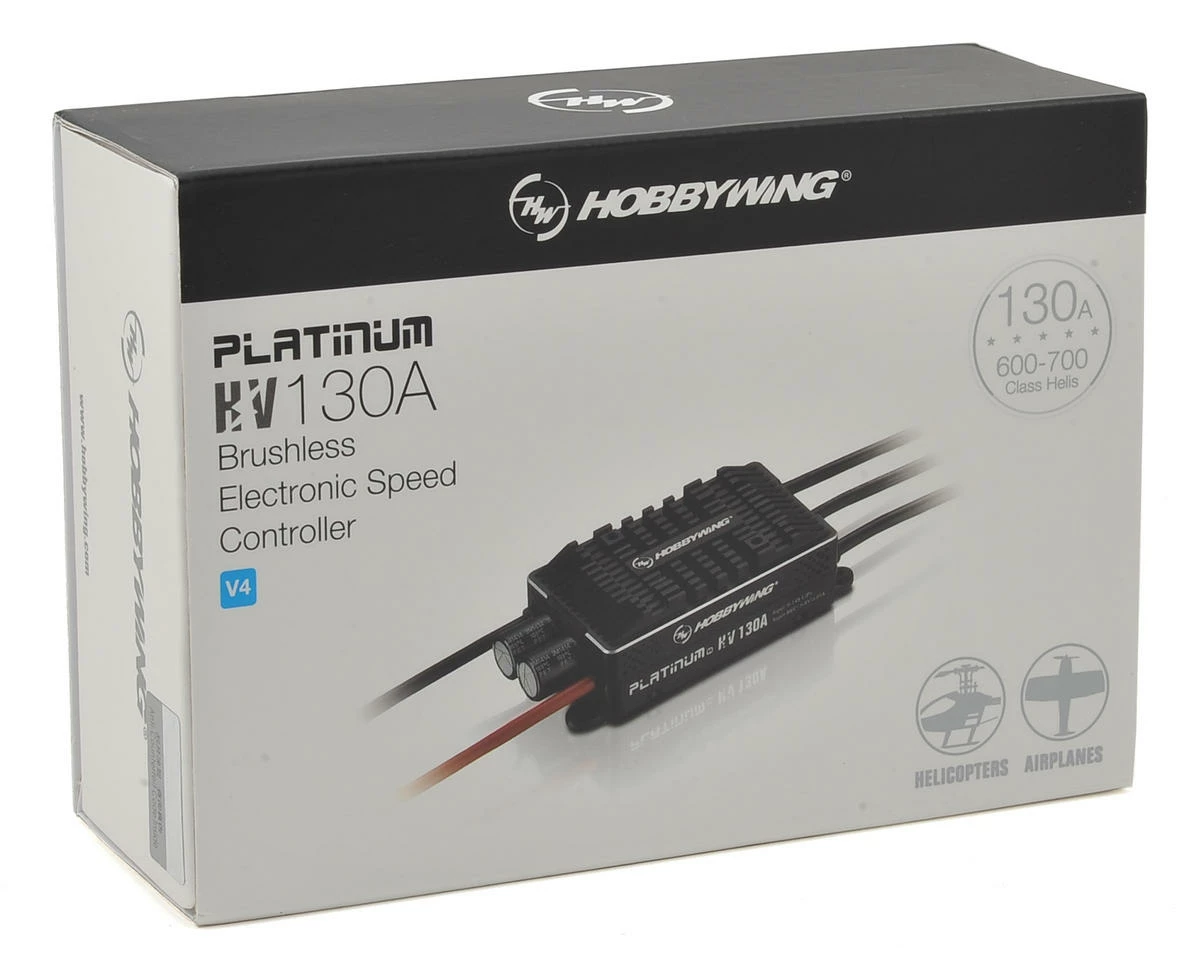 Hobbywing Platinum Pro 130A HV V4 130 Amp ESC - Image 4