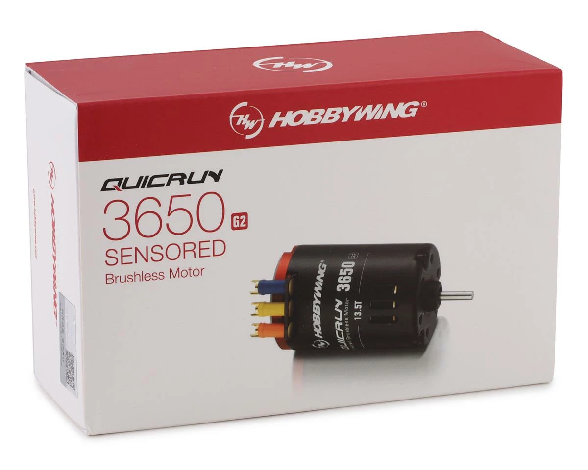 Hobbywing Quicrun 3650 G2 Sensored Brushless Motor (21.5T) - Image 4