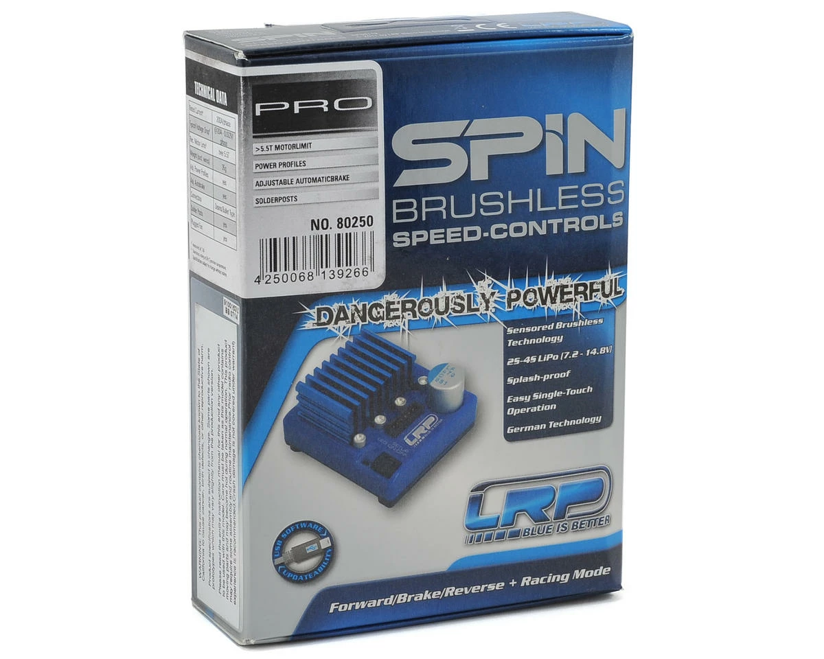 LRP Spin Pro Sensored Brushless ESC - Image 3