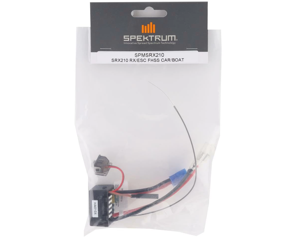 Spektrum RC X210 FHSS 2-Channel Receiver & ESC - Image 2