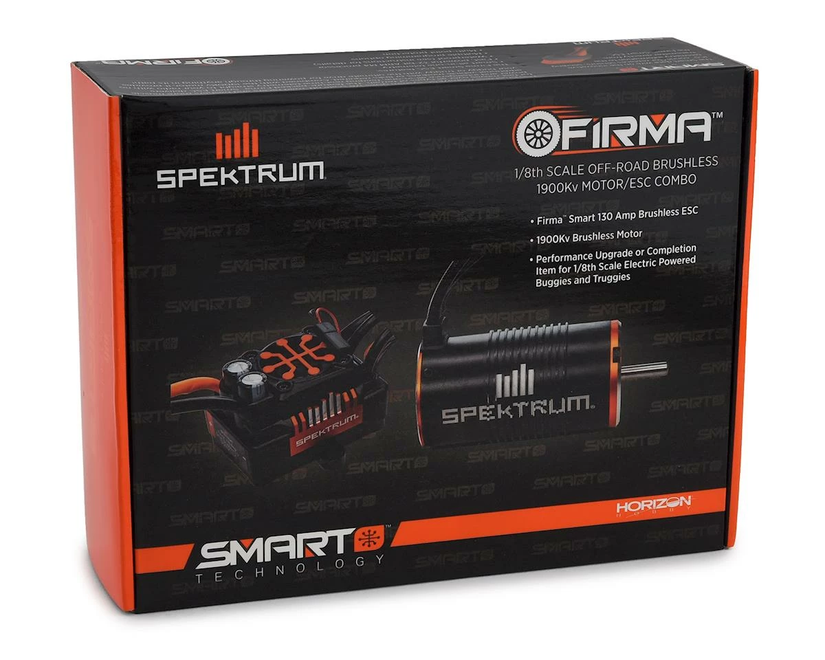 Spektrum RC Firma 130 Amp Sensorless Brushless Smart ESC & Motor Combo (1900Kv) - Image 3
