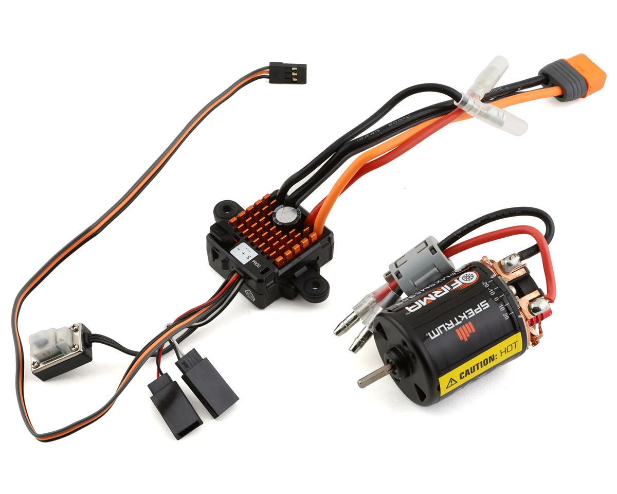 Spektrum RC Firma 70A Smart Waterproof Brushed ESC & 35T Brushed Motor Combo