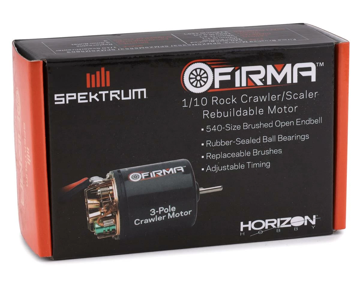 Spektrum RC Firma 3-Pole 540 Crawling Motor (35T) - Image 3