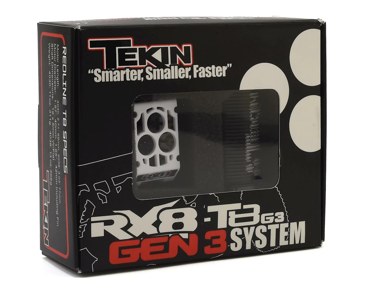 TEKIN RX8 GEN3/Redline T8 GEN3 1/8 Truggy Brushless ESC/Motor Combo (1550kV) - Image 5