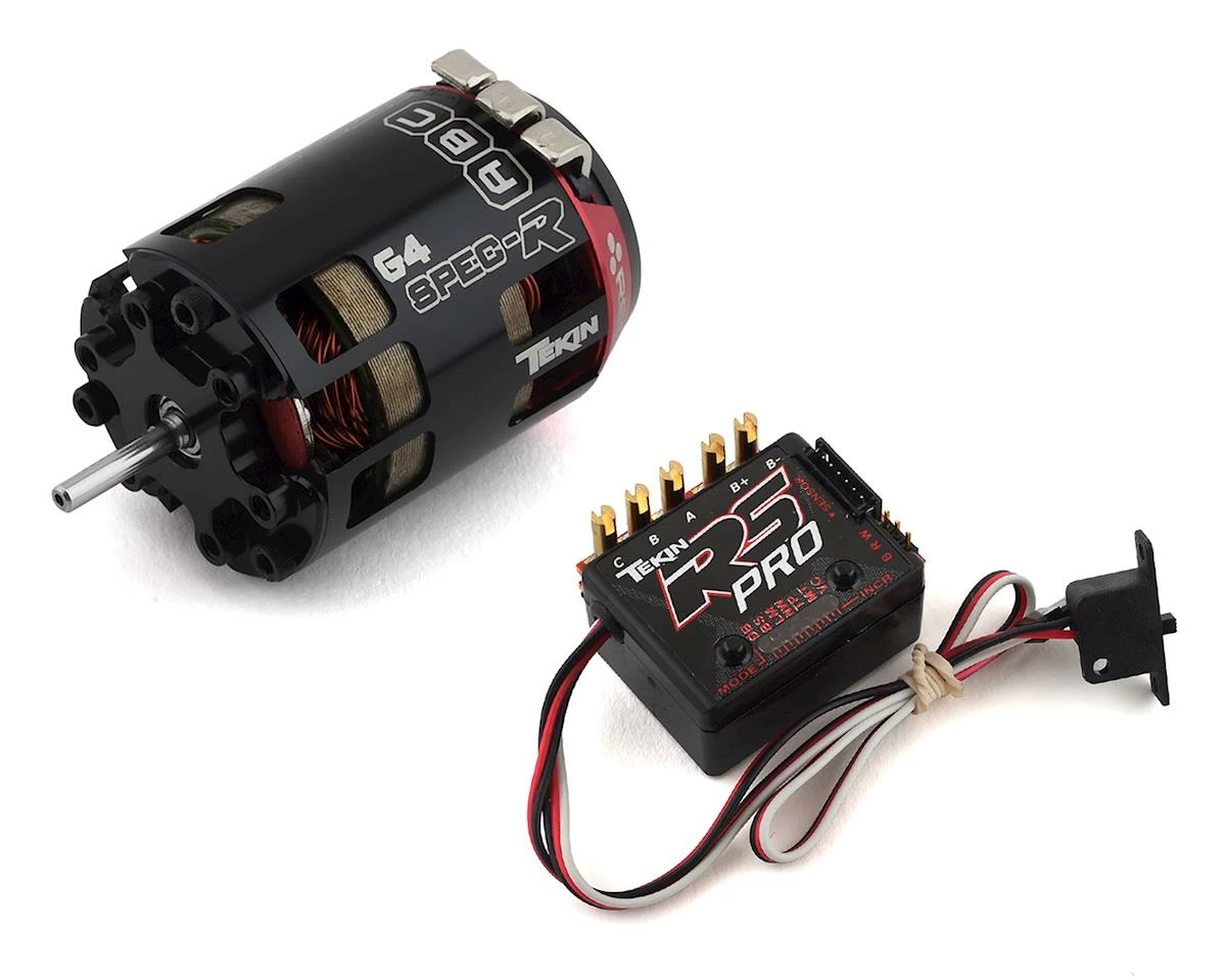 TEKIN RS Pro Black Sensored Brushless ESC/Gen4 Spec R Motor Combo (13.5T)