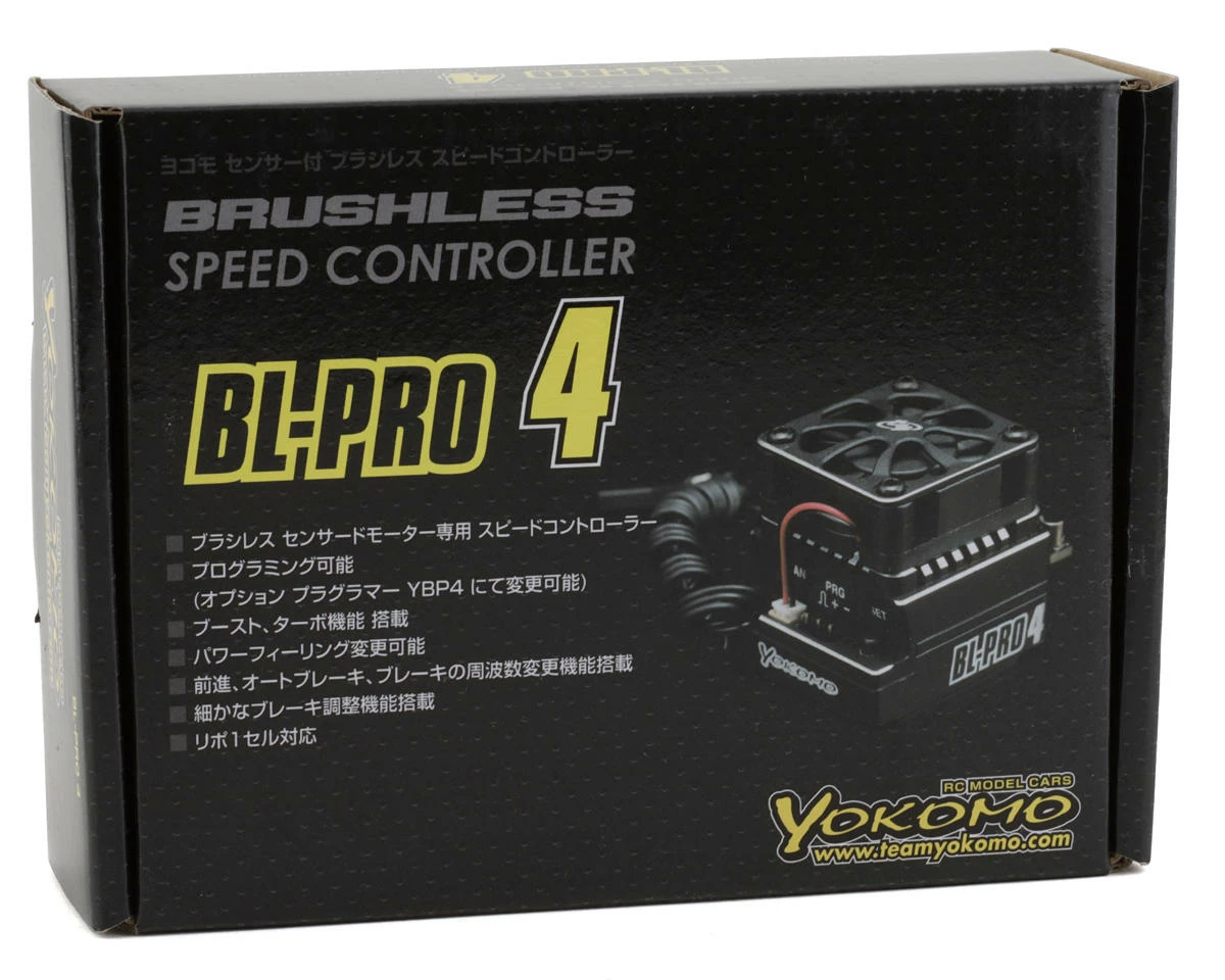 Yokomo BL-PRO4 Turbo Brushless ESC Speed Controller - Image 3