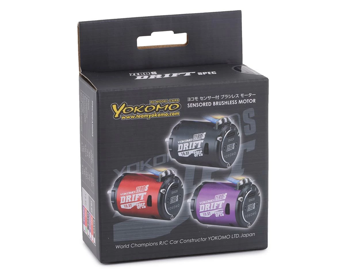 Yokomo ZERO-S Drift Brushless Motor (10.5T) (Red) - Image 4
